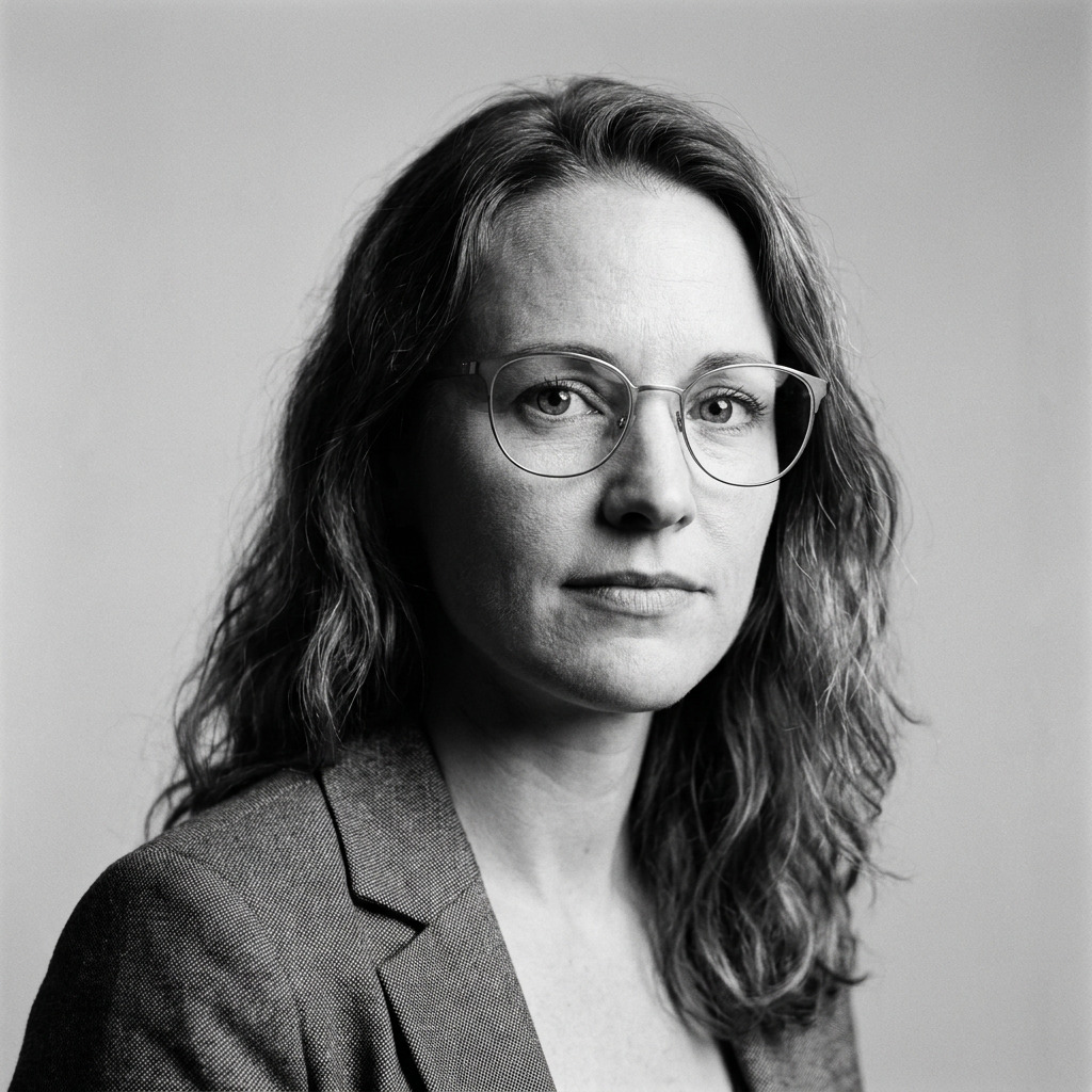 Porträtt av Irma Lundberg