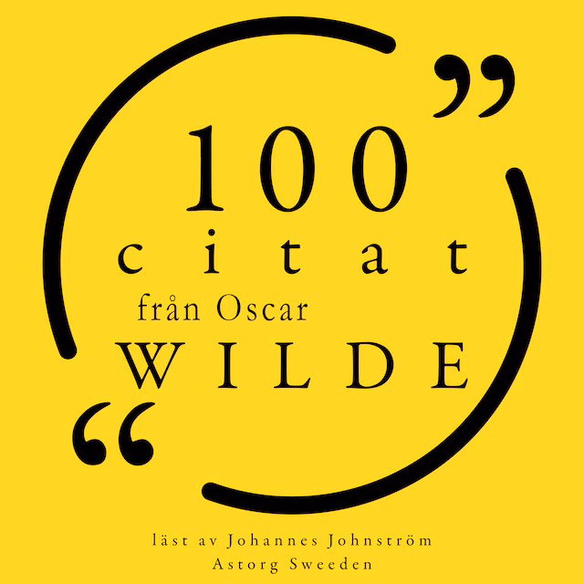 Omslag: 100 citat från Oscar Wilde