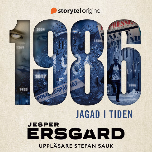 Omslag: 1986 - Jagad i tiden (del 1)