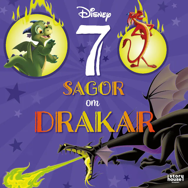 Omslag: 7 sagor om drakar