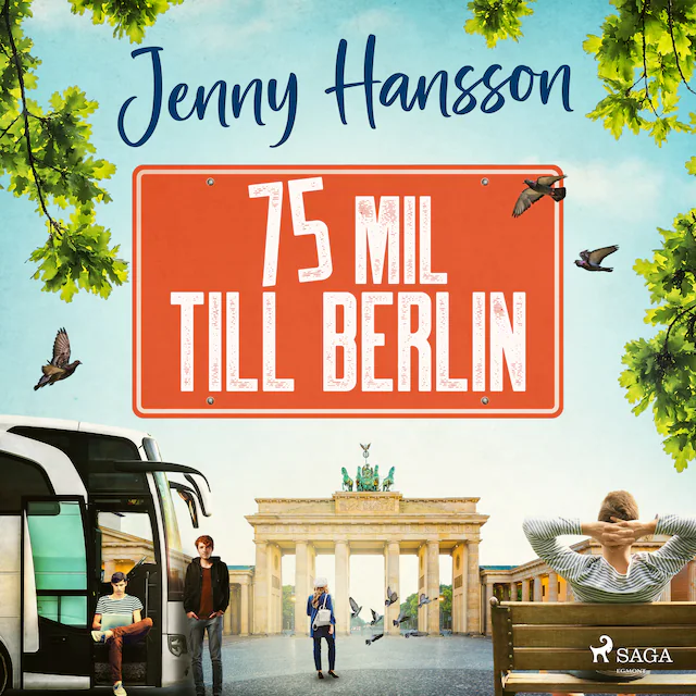 Omslag till ljudboken 75 mil till Berlin