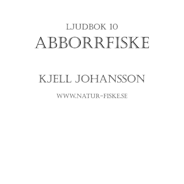 Omslag: Abborrfiske