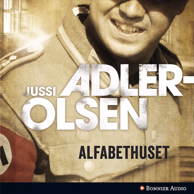 Omslag till ljudboken Alfabethuset