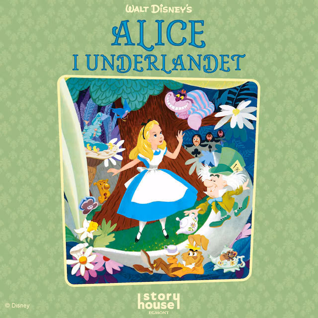 Omslag: Alice i Underlandet