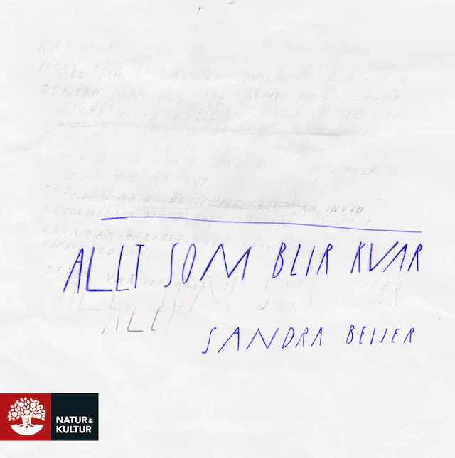Omslag: Allt som blir kvar