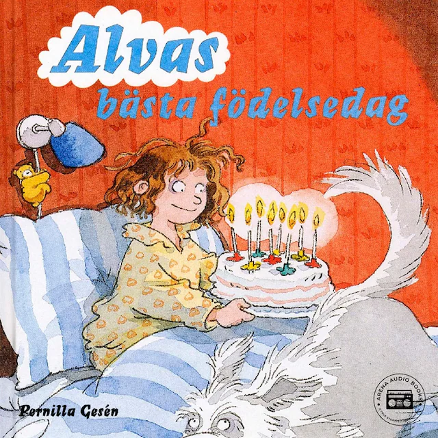 Omslag: Alva 4 - Alvas bästa födelsedag