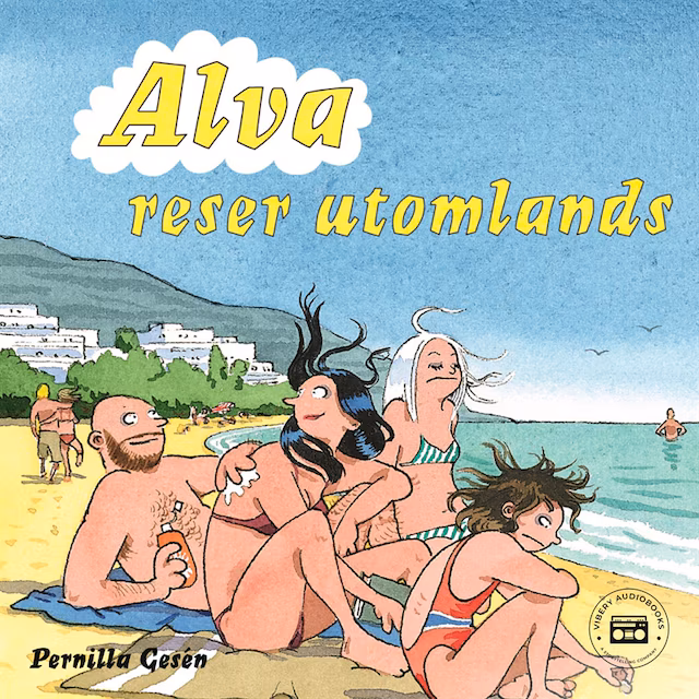 Omslag till ljudboken Alva 8 - Alva reser utomlands
