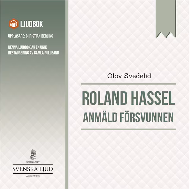 Omslag: Anmäld Försvunnen