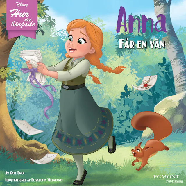 Omslag: Anna får en vän