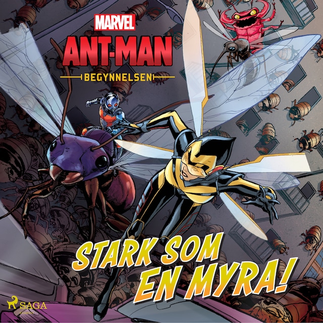 Omslag: Ant-Man och Wasp - Begynnelsen - Stark som en myra!