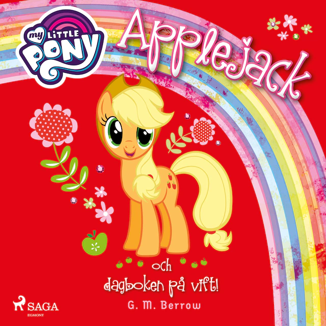 Omslag: Applejack och dagboken på vift