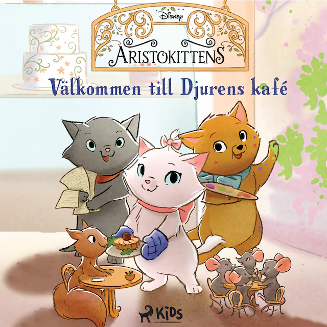 Omslag till ljudboken Aristokittens – Välkommen till Djurens kafé