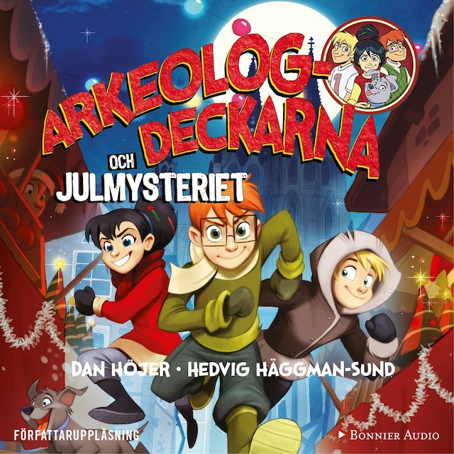 Omslag: Arkeologdeckarna och julmysteriet