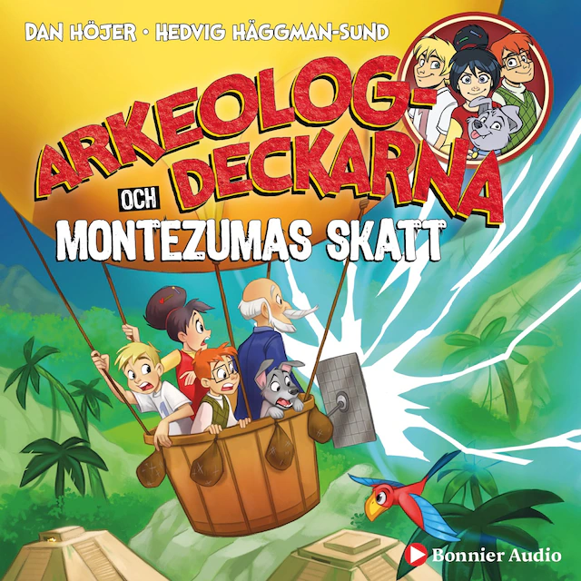 Omslag: Arkeologdeckarna och Montezumas skatt