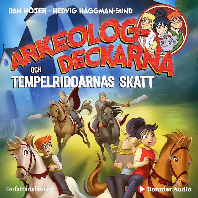 Omslag: Arkeologdeckarna och tempelriddarnas skatt