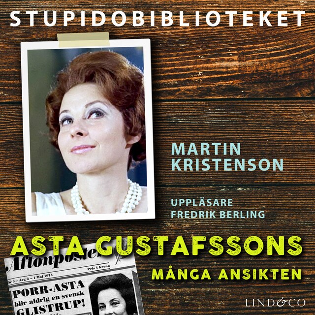 Omslag: Asta Gustafssons många ansikten