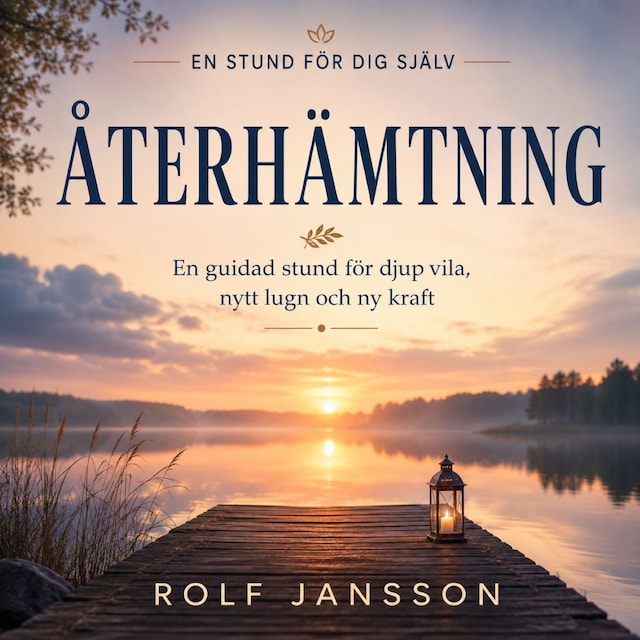 Omslag: Återhämtning – En guidad stund för djup vila, nytt lugn och ny kraft