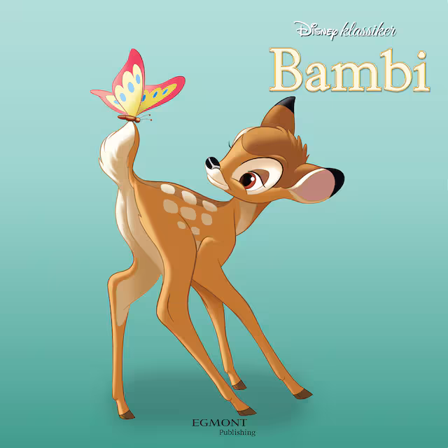 Omslag till ljudboken Bambi