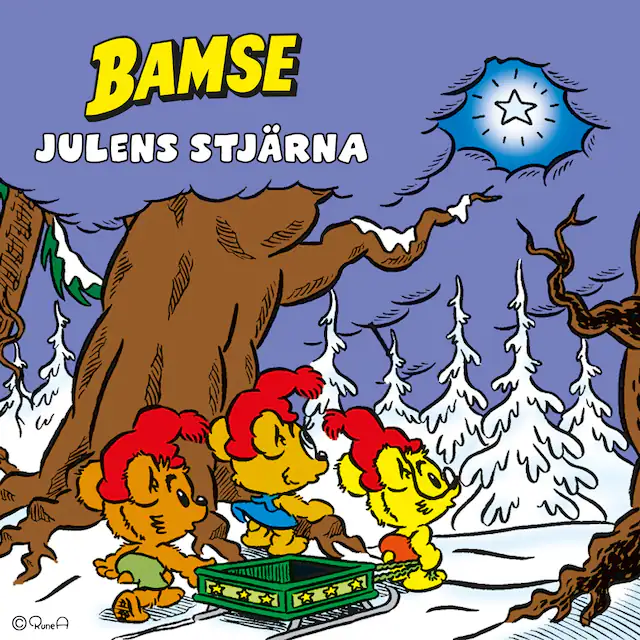 Omslag: Bamse. Julens stjärna