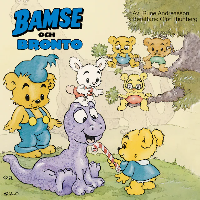 Omslag: Bamse och Bronto