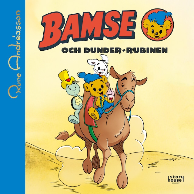 Omslag: Bamse och Dunder-rubinen
