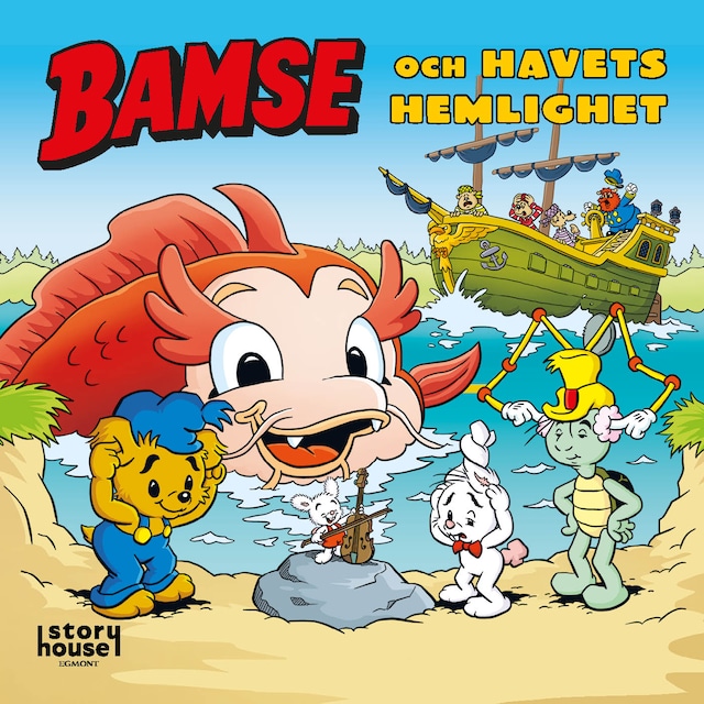 Omslag: Bamse och havets hemlighet
