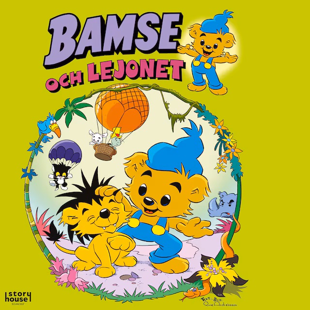 Omslag: Bamse och lejonet