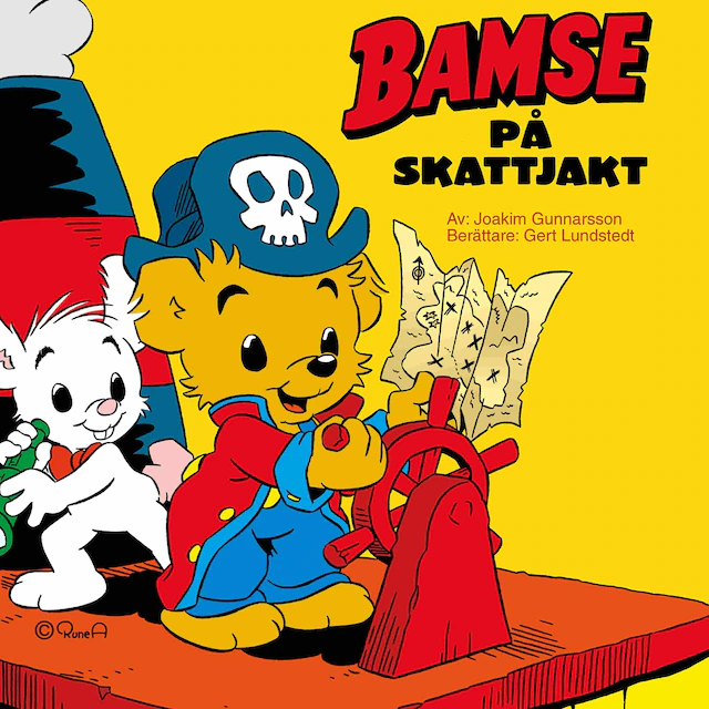 Omslag: Bamse på skattjakt