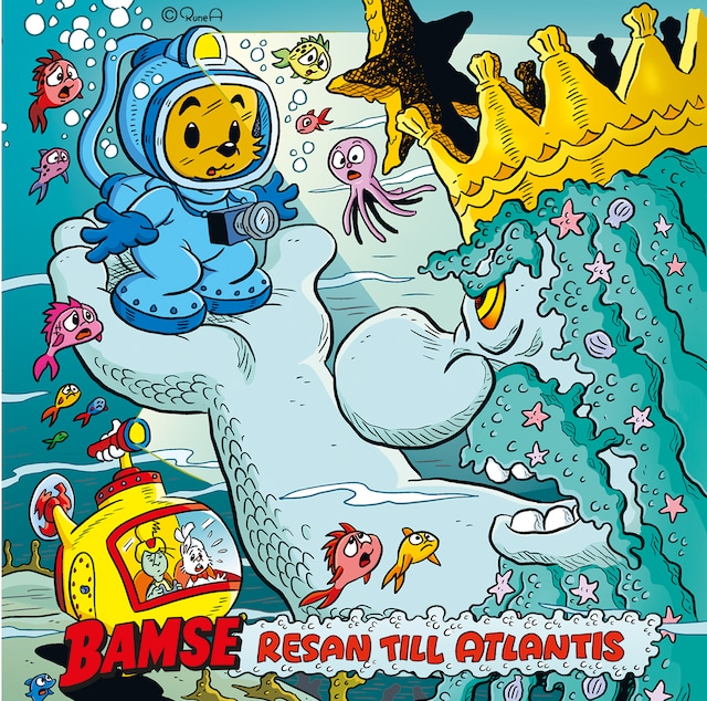 Omslag: Bamse Resan till Atlantis