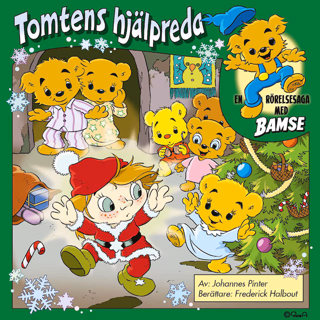 Omslag: Bamse. Tomtens hjälpreda