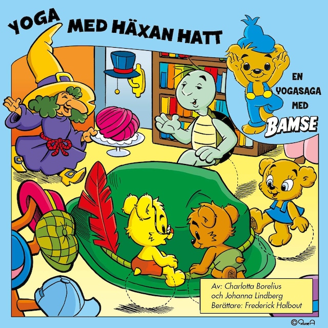 Omslag: Bamse - Yoga med Häxan Hatt