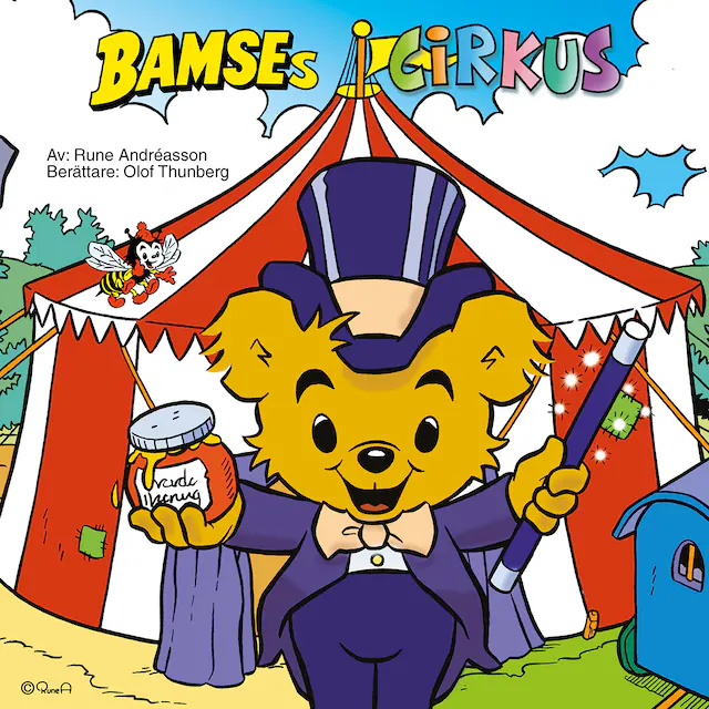 Omslag: Bamses cirkus