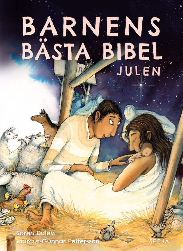 Omslag: Barnens Bästa Bibel : Julen