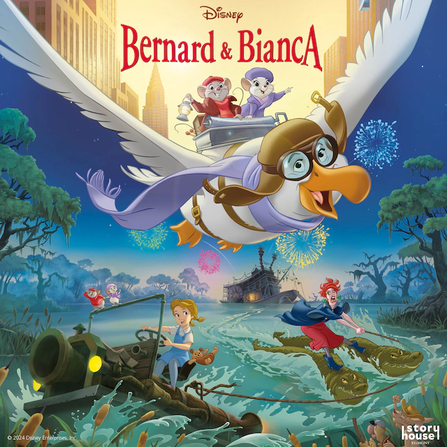Omslag: Bernard och Bianca