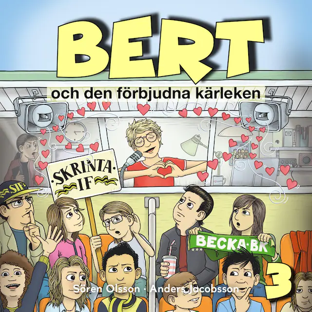 Omslag: Bert och den förbjudna kärleken, del 3