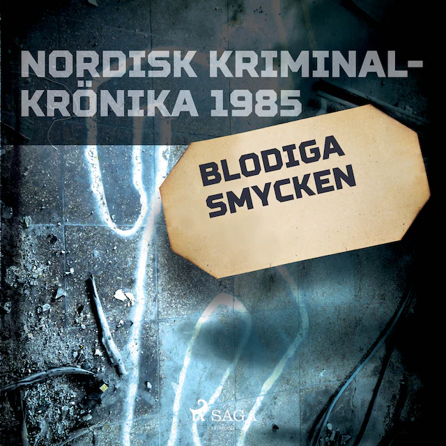 Omslag till ljudboken Blodiga smycken