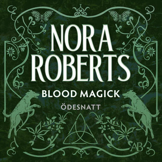 Omslag till ljudboken Blood Magick (svensk utgåva)