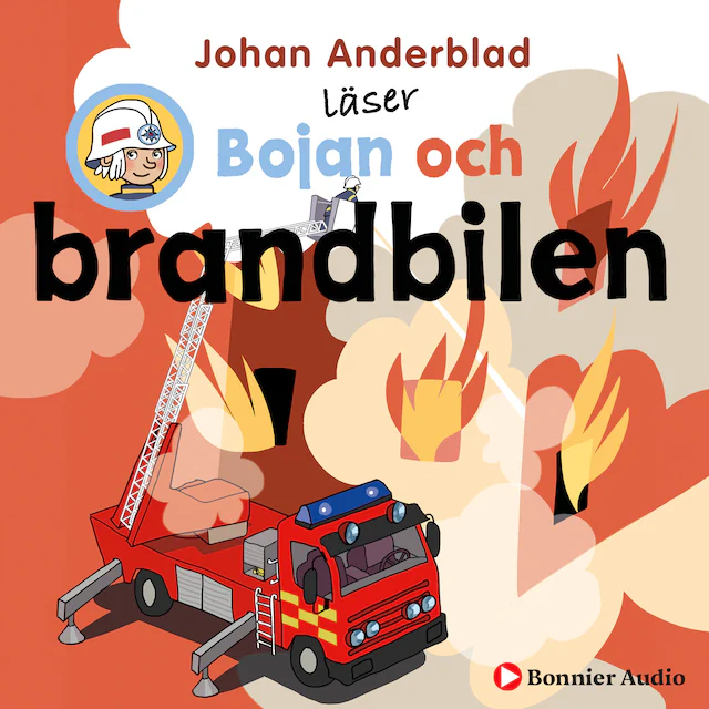 Omslag till ljudboken Bojan och brandbilen
