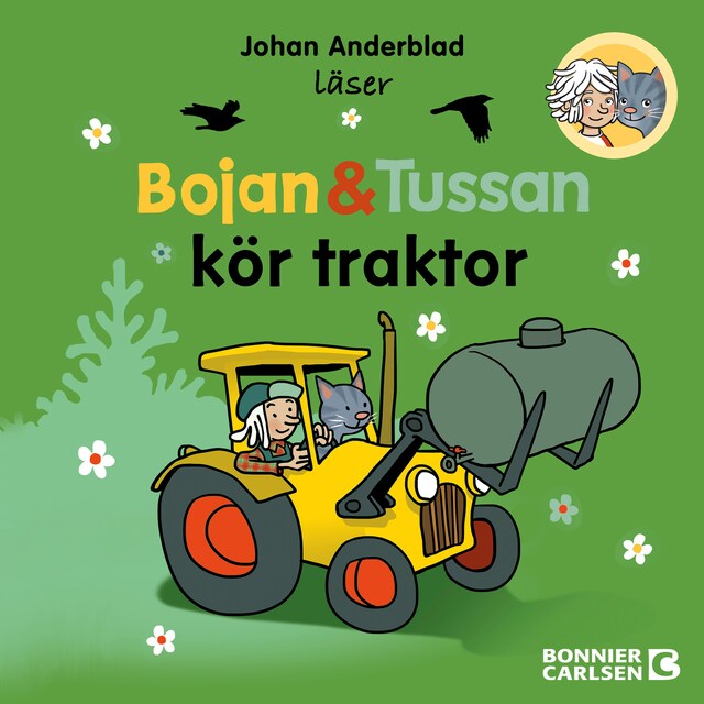 Omslag: Bojan och Tussan kör traktor