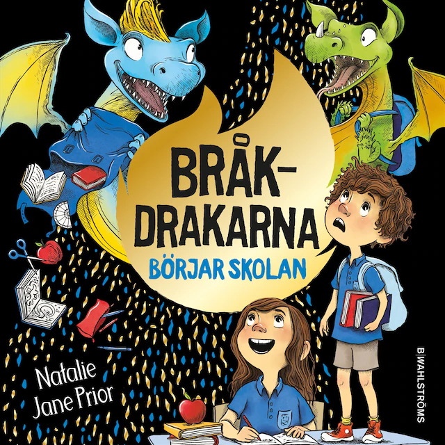Omslag: Bråkdrakarna börjar skolan