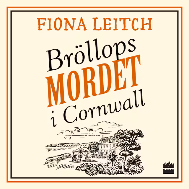 Omslag: Bröllopsmordet i Cornwall
