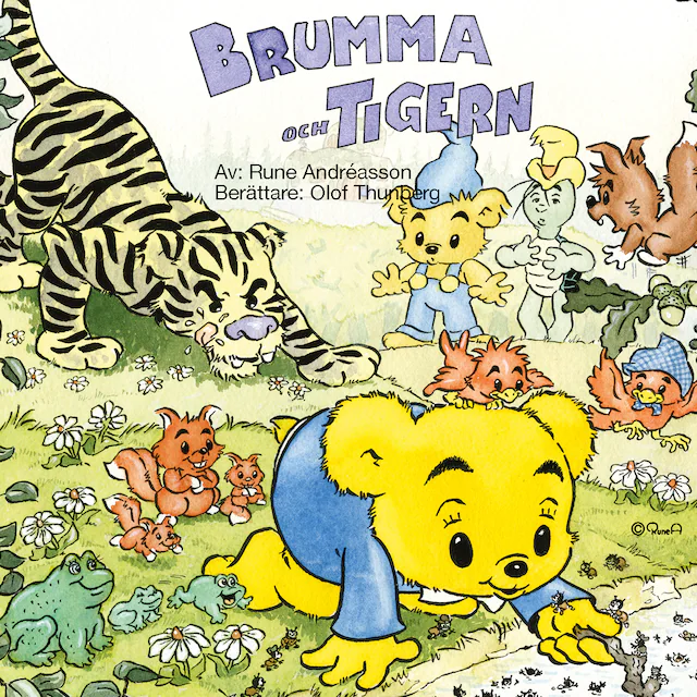 Omslag: Brumma och Tigern