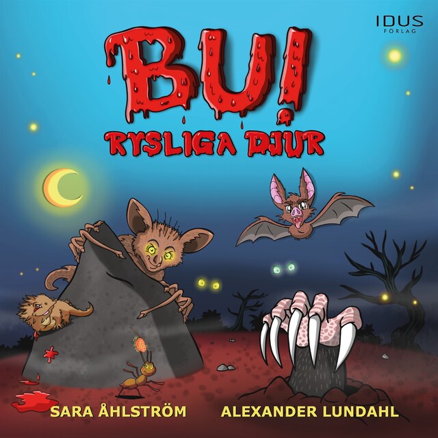 Omslag: BU! Rysliga djur