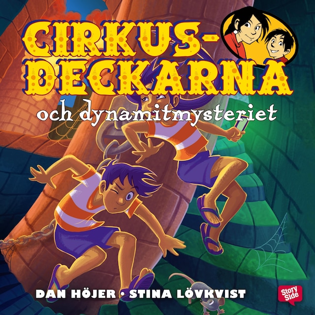 Omslag: Cirkusdeckarna och dynamitmysteriet