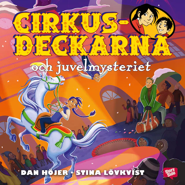 Omslag: Cirkusdeckarna och juvelmysteriet
