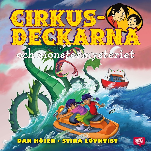 Omslag: Cirkusdeckarna och monstermysteriet