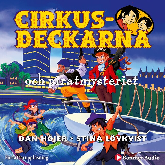 Omslag: Cirkusdeckarna och piratmysteriet