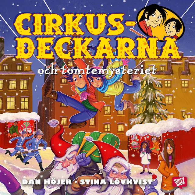 Omslag: Cirkusdeckarna och tomtemysteriet