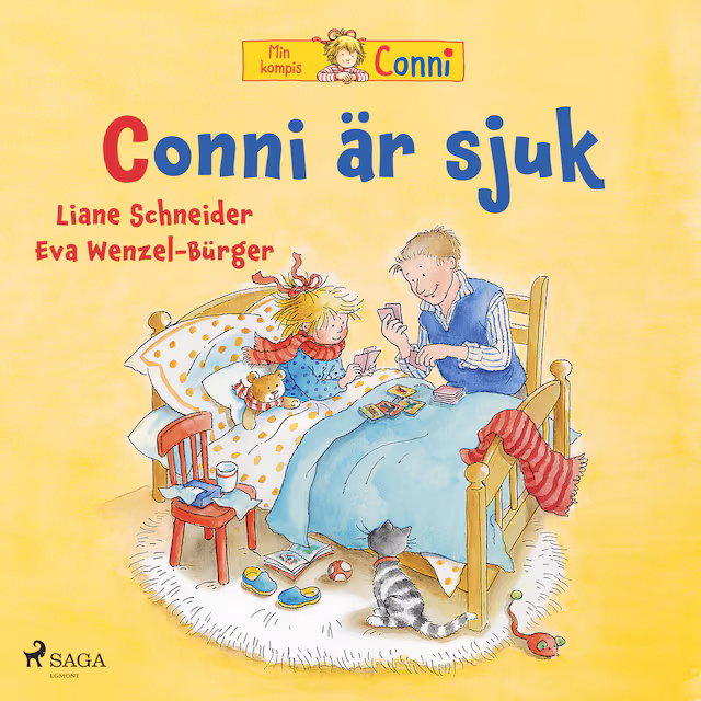 Omslag: Conni är sjuk