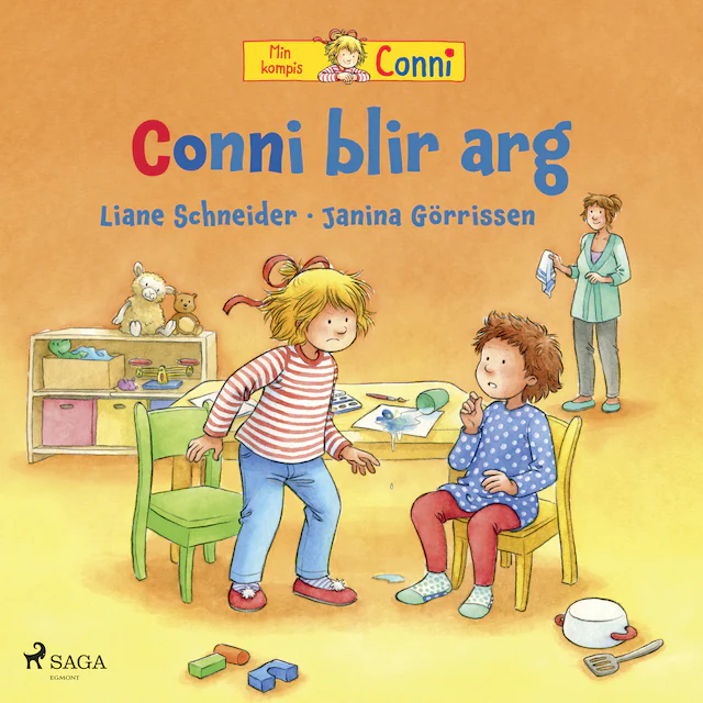 Omslag till ljudboken Conni blir arg
